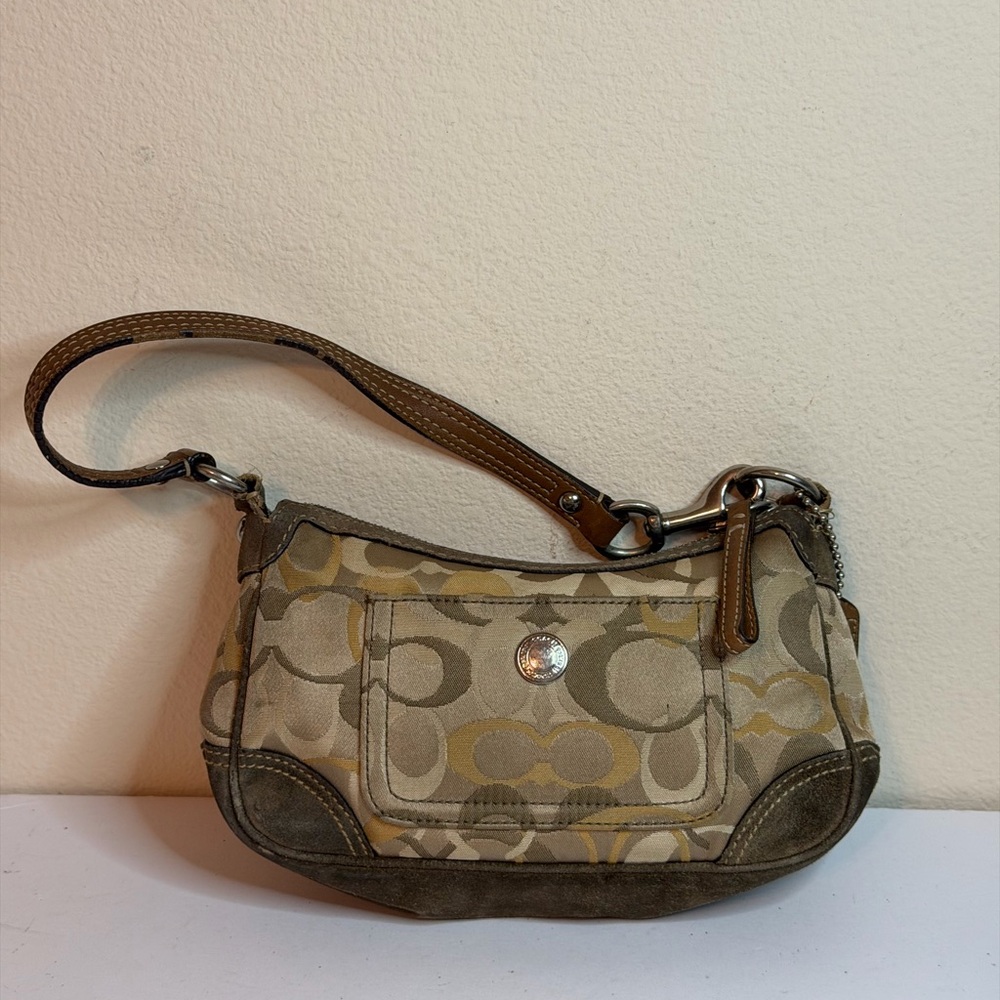 Coach Chelsea Optic Signature Demi Mini Shoulder Bag